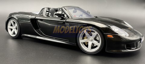PORSCHE Carrera GT black 1:18 model Motormax 73163 PORSCHE Carrera GT black 1:18 model Motormax 73163