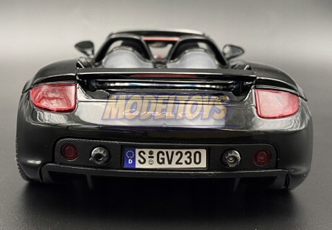 PORSCHE Carrera GT black 1:18 model Motormax 73163 PORSCHE Carrera GT black 1:18 model Motormax 73163