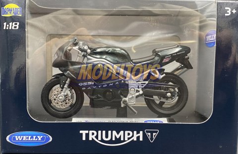 TRIUMPH Daytona 955i 2002 model 1:18 Welly TRIUMPH Daytona 955i 2002 model 1:18 Welly