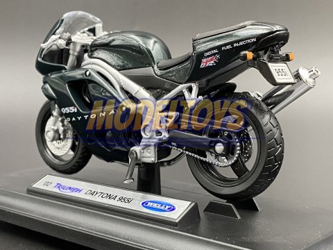 TRIUMPH Daytona 955i 2002 model 1:18 Welly TRIUMPH Daytona 955i 2002 model 1:18 Welly