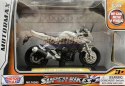 YAMAHA FZ1 Fazer 2006 na podstawce 1:18 Motormax