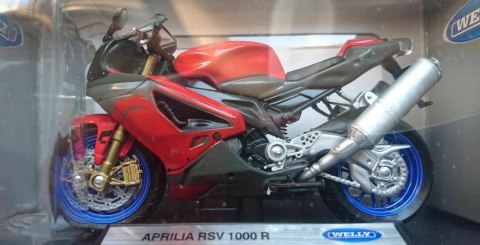 APRILIA RSV 1000R 1:18 Welly metalowy APRILIA RSV 1000R 1:18 Welly metalowy