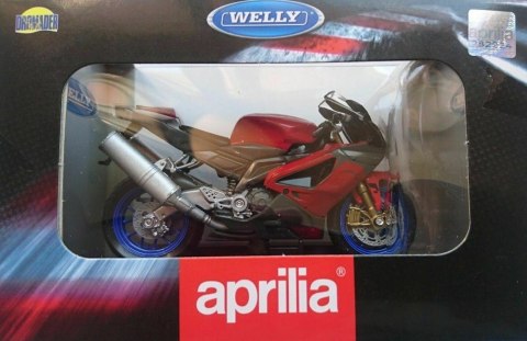 APRILIA RSV 1000R 1:18 Welly metalowy APRILIA RSV 1000R 1:18 Welly metalowy