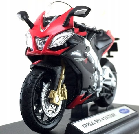 APRILIA RSV 1000R 1:18 Welly metalowy APRILIA RSV 1000R 1:18 Welly metalowy