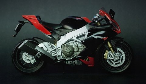 APRILIA RSV 4 Factory 1:18 Welly model metalowy APRILIA RSV 4 Factory 1:18 Welly model metalowy