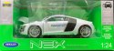 Audi R8 V10 2016 metal model Welly 1:24