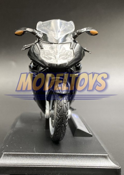 BMW K1200 S motocykl model 1:18 Welly metalowy BMW K1200 S motocykl model 1:18 Welly metalowy