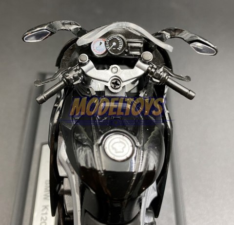 BMW K1200 S motocykl model 1:18 Welly metalowy BMW K1200 S motocykl model 1:18 Welly metalowy
