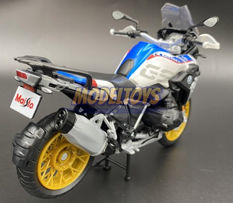 BMW R 1250 GS motocykl model 1:12 Maisto 31101 BMW R 1250 GS motocykl model 1:12 Maisto 31101