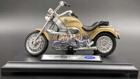 BMW R1200 C James Bond model 1:18 Welly metalowy BMW R1200 C James Bond model 1:18 Welly metalowy