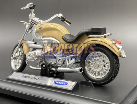 BMW R1200 C James Bond model 1:18 Welly metalowy BMW R1200 C James Bond model 1:18 Welly metalowy
