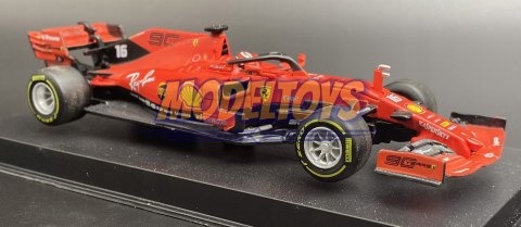 Bolid F1 FERRARI SF90 Leclerc KASK BBurago 1:43 Bolid F1 FERRARI SF90 Leclerc KASK BBurago 1:43