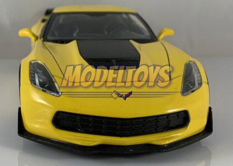 Chevrolet Corvette Z06 2017 metal model Welly 1:24 Chevrolet Corvette Z06 2017 metal model Welly 1:24