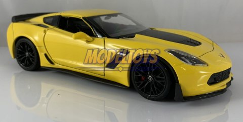 Chevrolet Corvette Z06 2017 metal model Welly 1:24 Chevrolet Corvette Z06 2017 metal model Welly 1:24