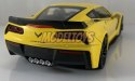 Chevrolet Corvette Z06 2017 metal model Welly 1:24