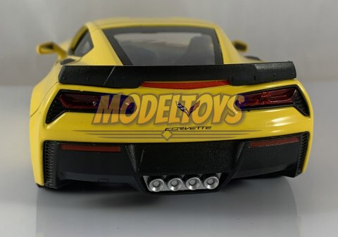 Chevrolet Corvette Z06 2017 metal model Welly 1:24 Chevrolet Corvette Z06 2017 metal model Welly 1:24