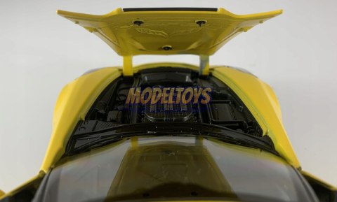 Chevrolet Corvette Z06 2017 metal model Welly 1:24 Chevrolet Corvette Z06 2017 metal model Welly 1:24