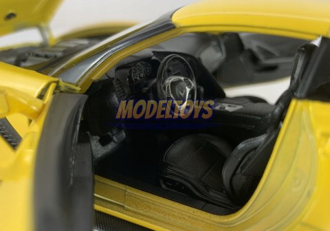 Chevrolet Corvette Z06 2017 metal model Welly 1:24 Chevrolet Corvette Z06 2017 metal model Welly 1:24