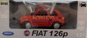 FIAT 126p 126.el maluch model metal Welly 1:21