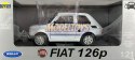 FIAT 126p 126.el maluch model metal Welly 1:21