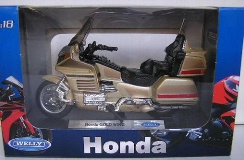 HONDA GL 1500 Gold Wing motocykl model 1:18 Welly HONDA GL 1500 Gold Wing motocykl model 1:18 Welly