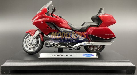 HONDA GL1800 Gold Wing motocykl model 1:18 Welly HONDA GL1800 Gold Wing motocykl model 1:18 Welly