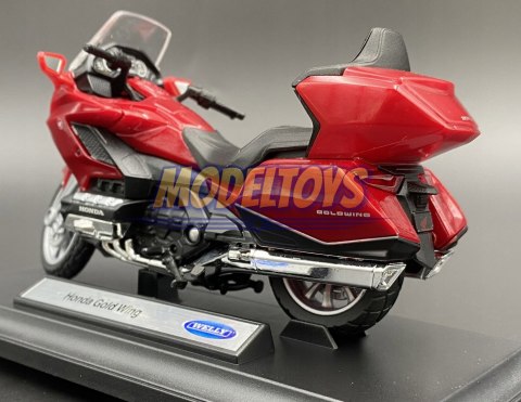 HONDA GL1800 Gold Wing motocykl model 1:18 Welly HONDA GL1800 Gold Wing motocykl model 1:18 Welly