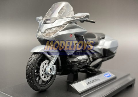 HONDA GL1800 Gold Wing motocykl model 1:18 Welly HONDA GL1800 Gold Wing motocykl model 1:18 Welly
