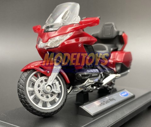 HONDA GL1800 Gold Wing motocykl model 1:18 Welly HONDA GL1800 Gold Wing motocykl model 1:18 Welly