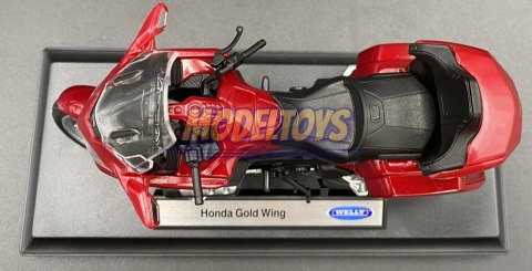 HONDA GL1800 Gold Wing motocykl model 1:18 Welly HONDA GL1800 Gold Wing motocykl model 1:18 Welly