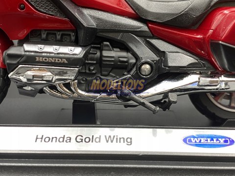 HONDA GL1800 Gold Wing motocykl model 1:18 Welly HONDA GL1800 Gold Wing motocykl model 1:18 Welly