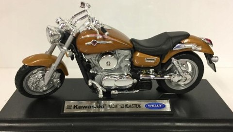 KAWASAKI Vulcan 1500 Mean Streak 2002 1:18 Welly KAWASAKI Vulcan 1500 Mean Streak 2002 1:18 Welly