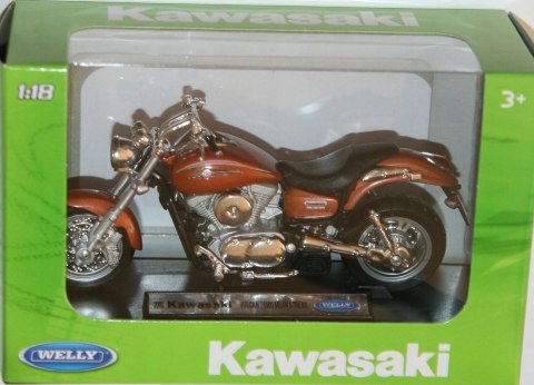 KAWASAKI Vulcan 1500 Mean Streak 2002 1:18 Welly KAWASAKI Vulcan 1500 Mean Streak 2002 1:18 Welly