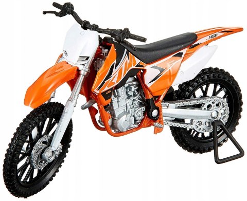 KTM 450 SX-F motocykl model 1:18 Welly metalowy KTM 450 SX-F motocykl model 1:18 Welly metalowy
