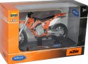 KTM 450 SX-F motocykl model 1:18 Welly metalowy