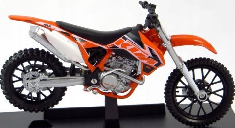 KTM 450 SX-F motocykl model 1:18 Welly metalowy KTM 450 SX-F motocykl model 1:18 Welly metalowy