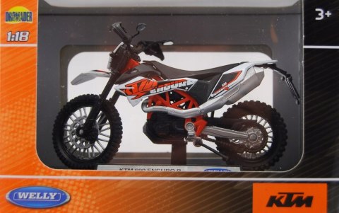 KTM 690 Enduro R motocykl model 1:18 Welly KTM 690 Enduro R motocykl model 1:18 Welly