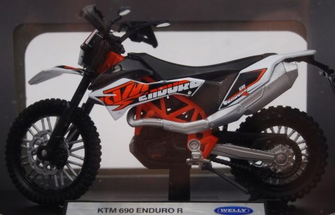 KTM 690 Enduro R motocykl model 1:18 Welly KTM 690 Enduro R motocykl model 1:18 Welly