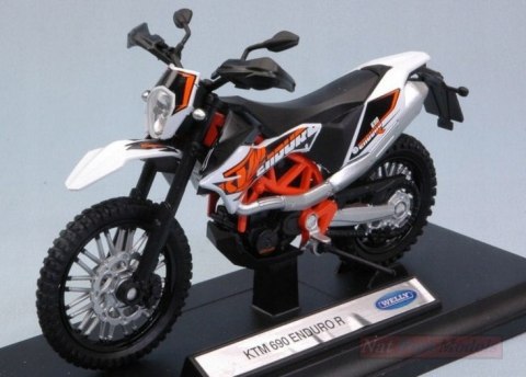 KTM 690 Enduro R motocykl model 1:18 Welly KTM 690 Enduro R motocykl model 1:18 Welly
