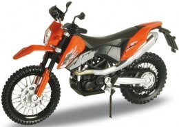 KTM 690 Enduro motocykl model 1:18 Welly metalowy