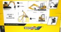 Koparka - spychacz JCB Midi 86-C Britains 43013