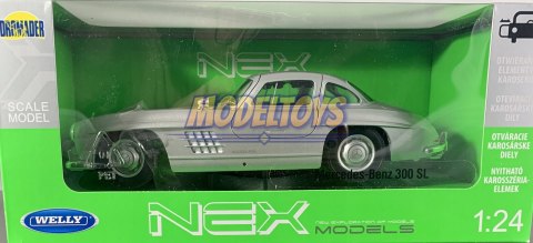 MERCEDES-BENZ 300 SL model 1:24 WELLY 24064 MERCEDES-BENZ 300 SL model 1:24 WELLY 24064