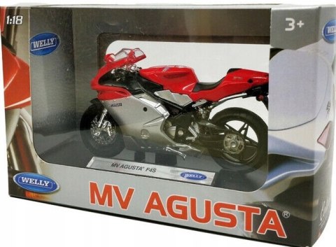 MV AGUSTA F4 S motocykl 1:18 Welly metalowy MV AGUSTA F4 S motocykl 1:18 Welly metalowy