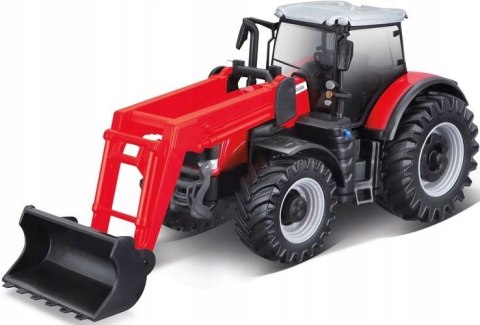 Traktor Massey Ferguson z ładowaczem napęd BBURAGO