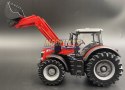 Traktor Massey Ferguson z ładowaczem napęd BBURAGO