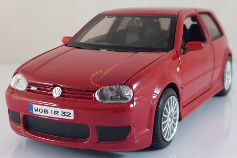 Volkswagen VW Golf R32 red 1:24 Maisto 31290 Volkswagen VW Golf R32 red 1:24 Maisto 31290