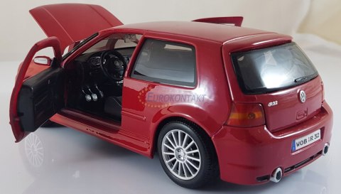 Volkswagen VW Golf R32 red 1:24 Maisto 31290 Volkswagen VW Golf R32 red 1:24 Maisto 31290