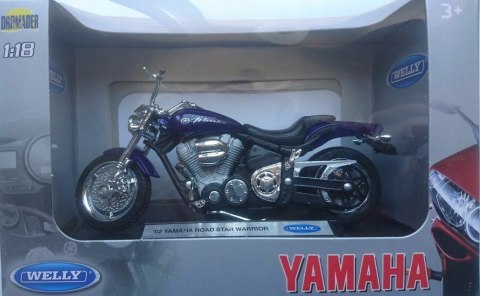 YAMAHA Road Star Warrior 2002 motocykl 1:18 Welly YAMAHA Road Star Warrior 2002 motocykl 1:18 Welly