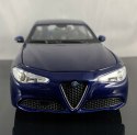 Alfa Romeo Giulia blue 1:24 model Bburago 21080