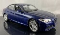 Alfa Romeo Giulia blue 1:24 model Bburago 21080